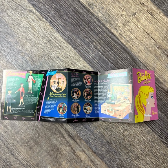 Postcard From Barbie With Love By Enesco 1993 MATTEL - Picture 12 of 12